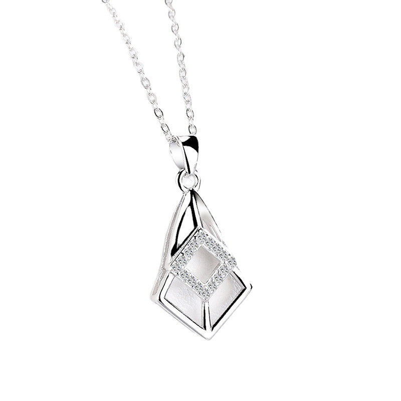 Sterling silver gem S925  pendant DJ012-DJ020