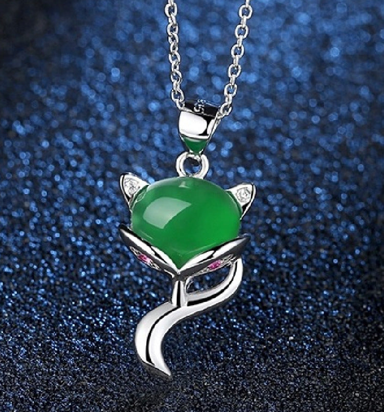 Sterling silver gem S925  pendant DJ039-DJ047