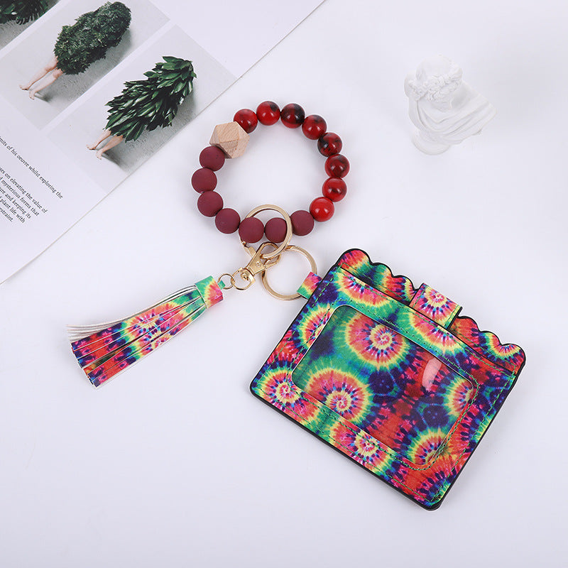 PU leather tassel Wristlet Bags BB124