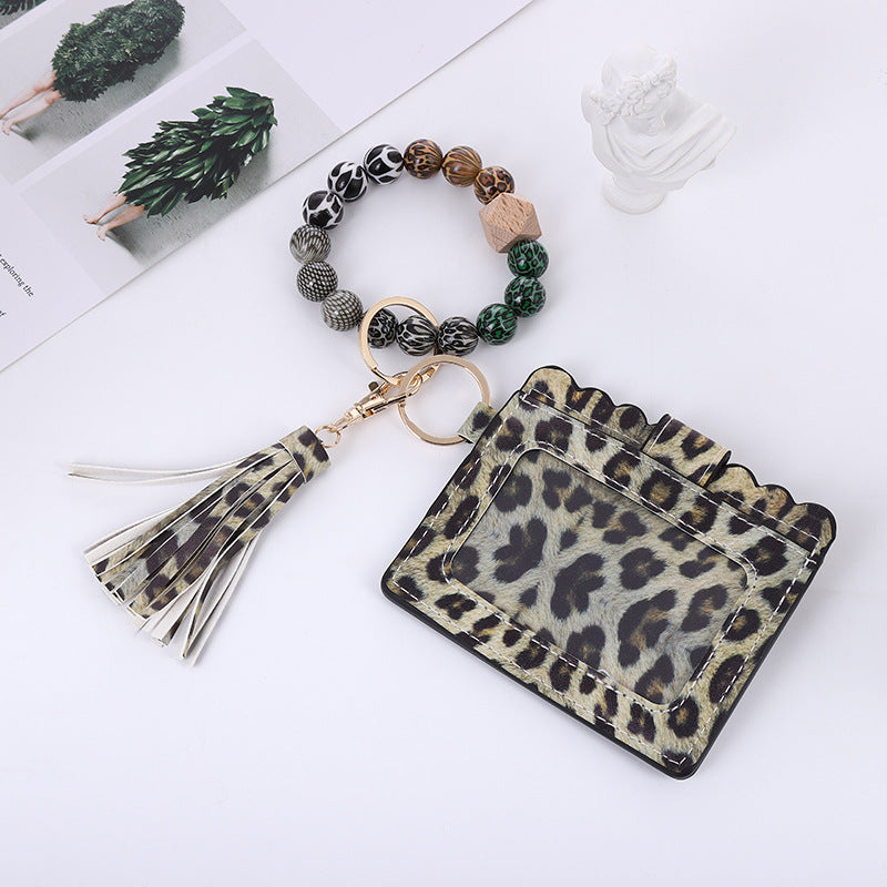 PU leather tassel Wristlet Bags BB124