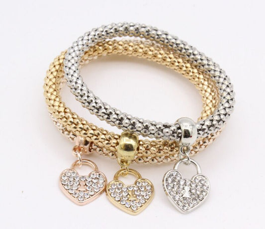 Heart bracelets