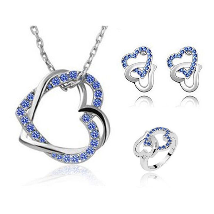 fashion   necklace and earrings set #JS030-JS033