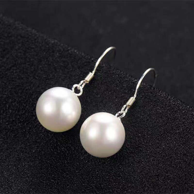 S925 sterling silver earring setting (default no pearl)  wse001-009