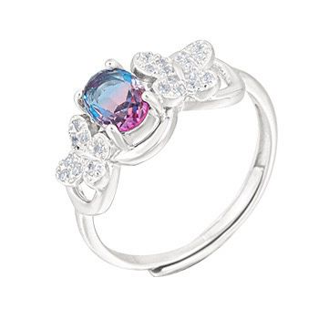 S925 sterling silver gem ring SSG521-SSG534