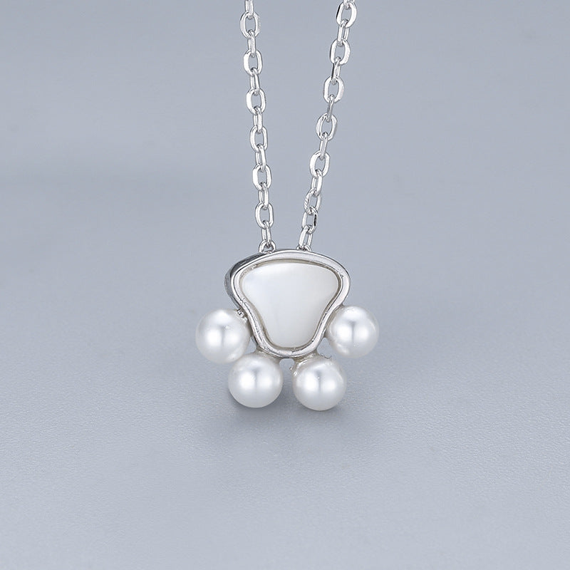 S925 sterling silver pearl pendant setting (default no pearl) wsp028-036