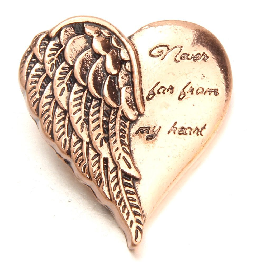 Heart shape snap button SB053-SB061