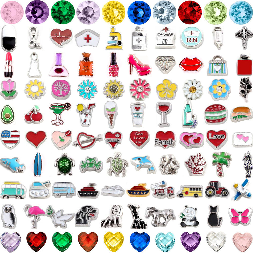 Charms for floating locket  LN164