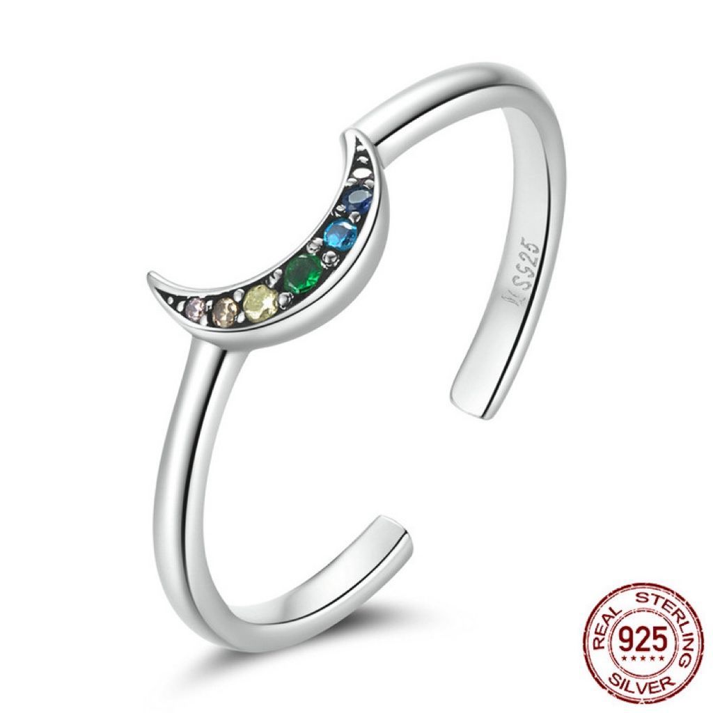 S925 sterling silver gem ring  #YSG001-YSG009