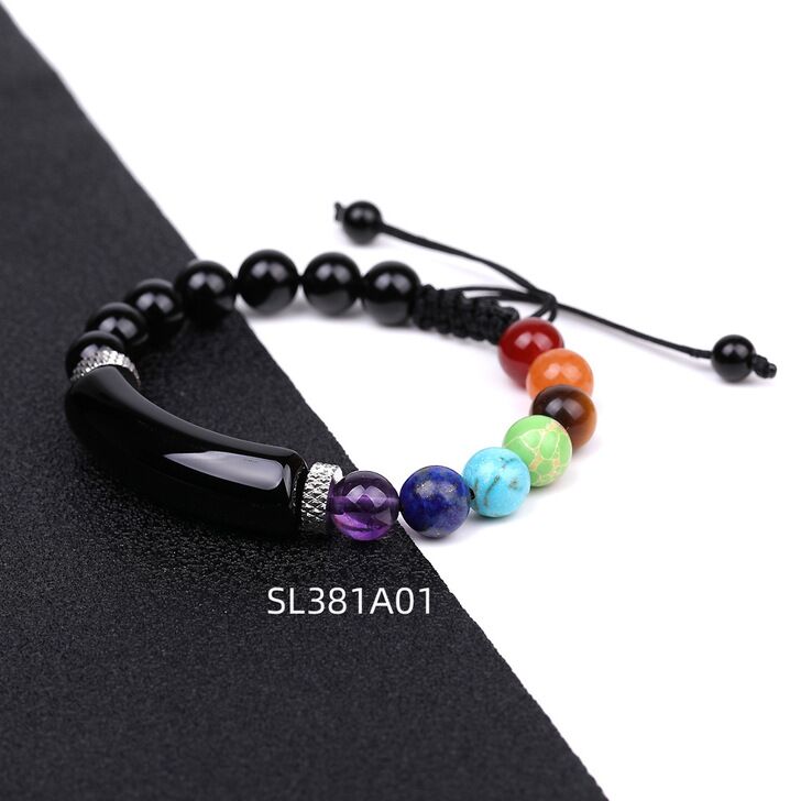 Colorful woven bracelet B201