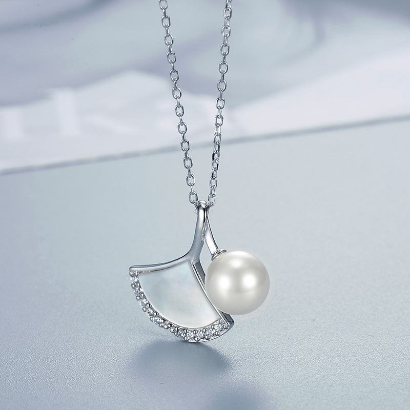 S925 sterling silver pearl pendant setting (default no pearl) wsp163-171