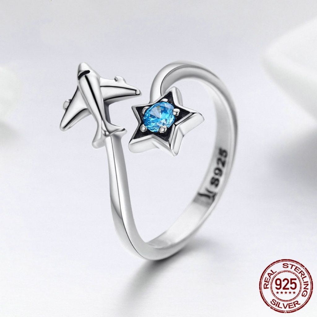 S925 sterling silver gem ring #YSG063-YSG071