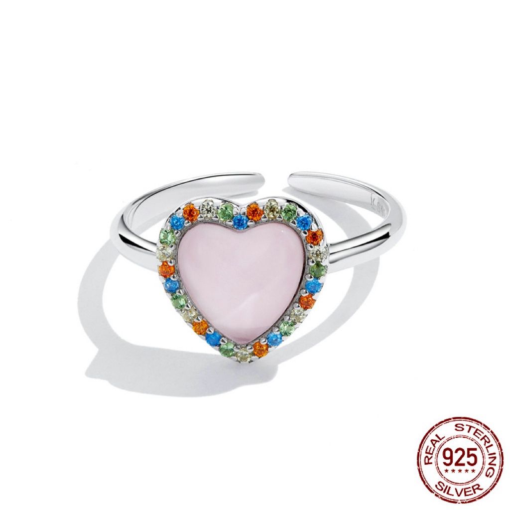 S925 sterling silver gem ring #YSG072-YSG078