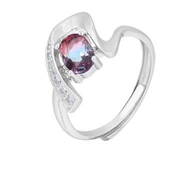 S925 sterling silver gem ring SSG224-SSG238