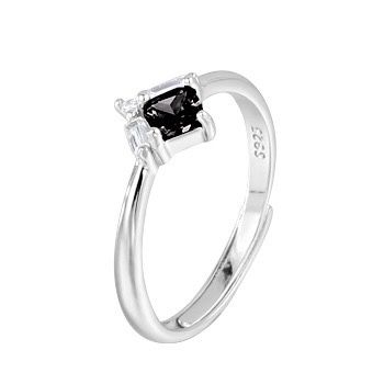 S925 sterling silver gem ring SSG201-SSG204