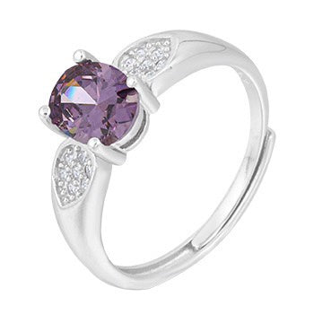 S925 sterling silver gem ring SSG058-SSG073