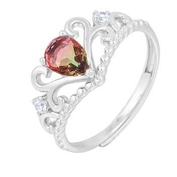 S925 sterling silver gem ring SSG271-SSG282