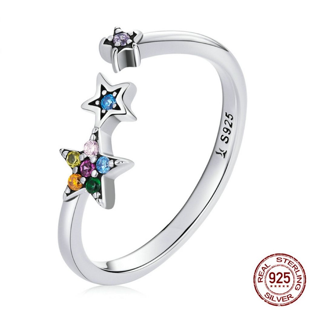 S925 sterling silver gem ring  #YSG001-YSG009