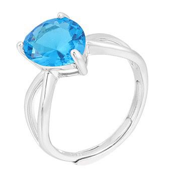 S925 sterling silver gem ring SSG464-SSG471