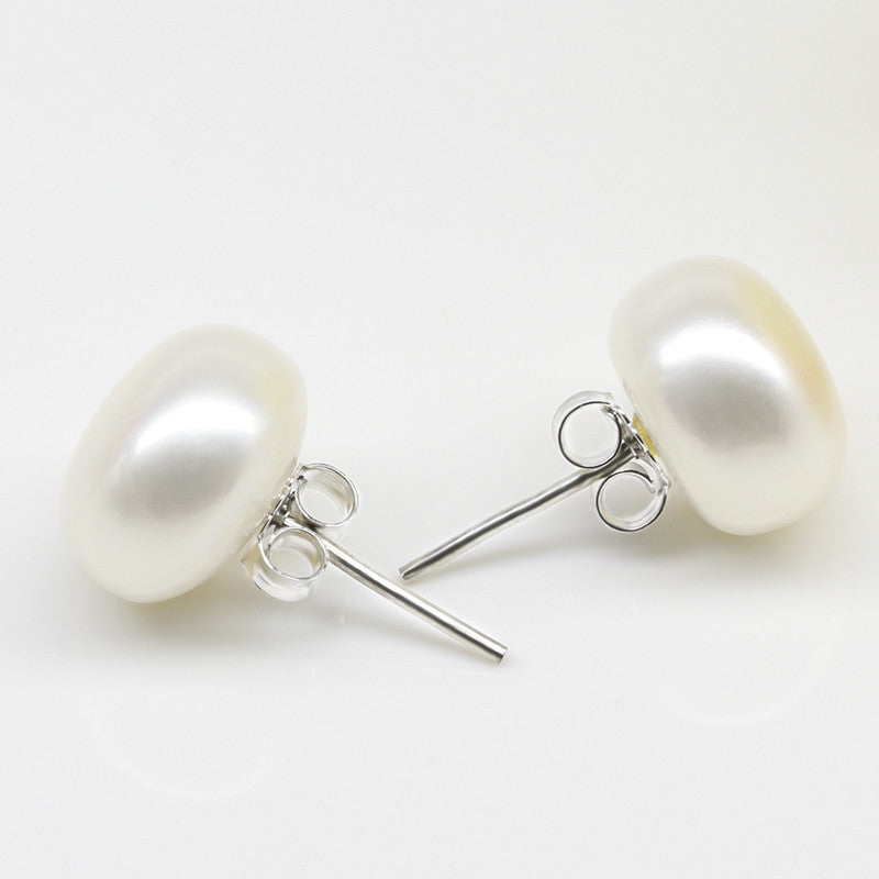 S925 sterling silver earring setting (default no pearl)  wse001-009