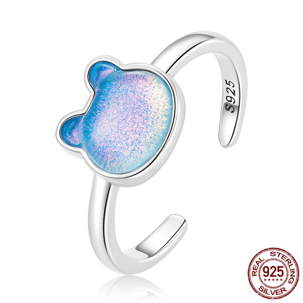 S925 sterling silver gem ring  #YSG010-YSG018