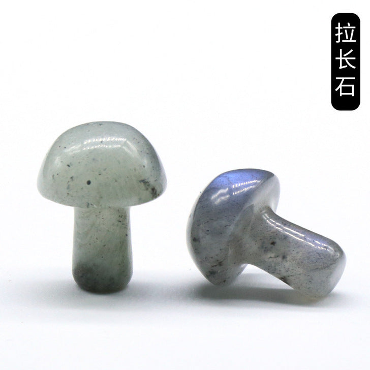 2cm mini mushroom crystal decorations