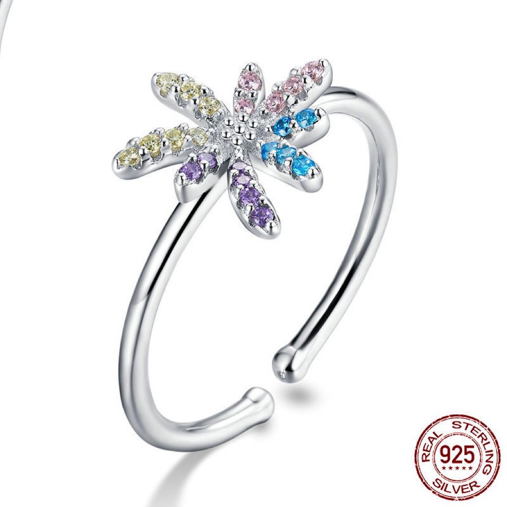 S925 sterling silver gem ring #YSG045-YSG053