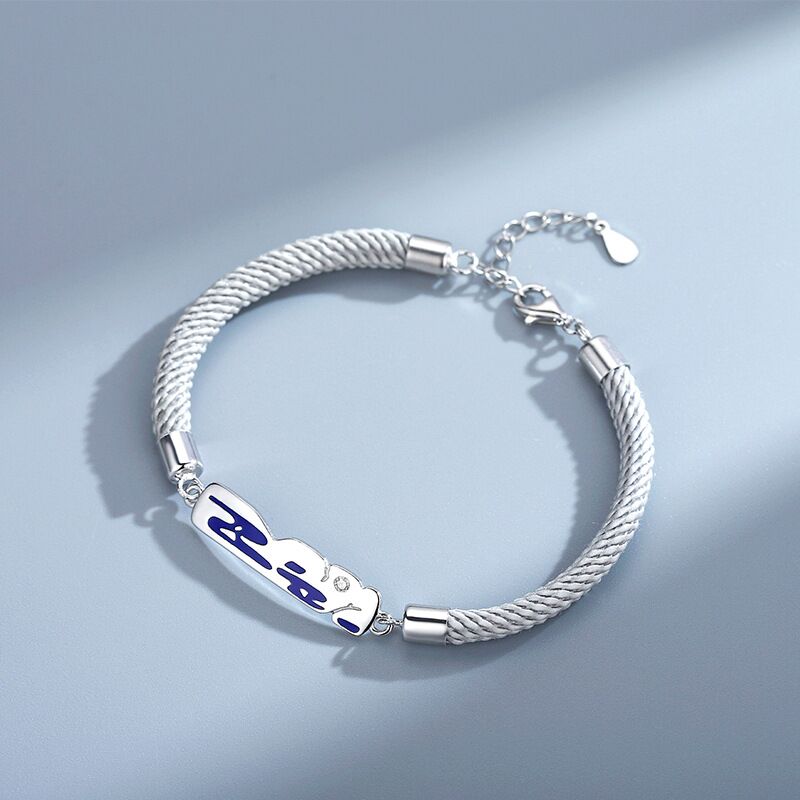 sterling silver S925 gem bracelet #GB055-GB063