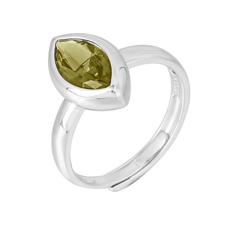 S925 sterling silver gem ring SSG686-SSG701