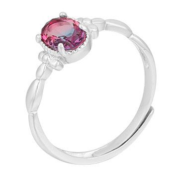 S925 sterling silver gem ring SSG185-SSG200