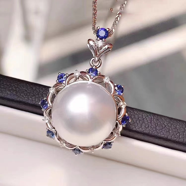 sterling silver S925 pearl pendant setting XYP028-036