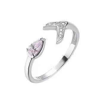 S925 sterling silver gem ring SSG710-712