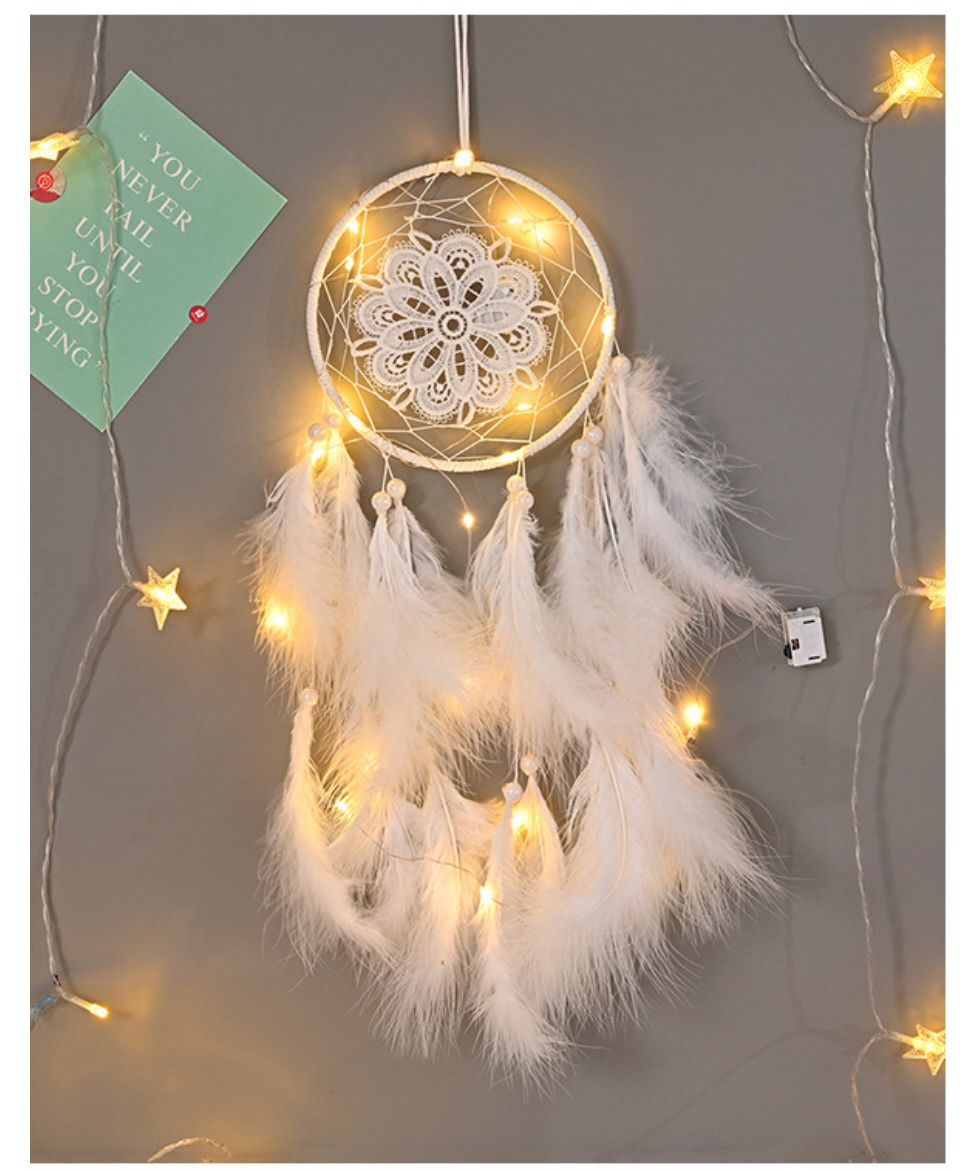 round dreamcatcher   feather cather wall hanging decorations #DC039-DC046