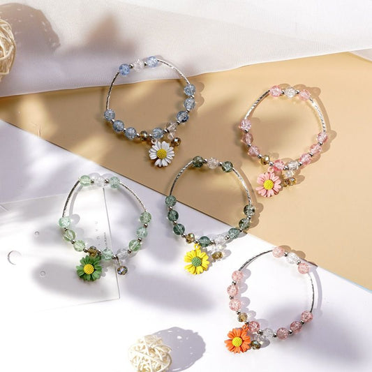 natural crystal stone bracelet  #B035-B039