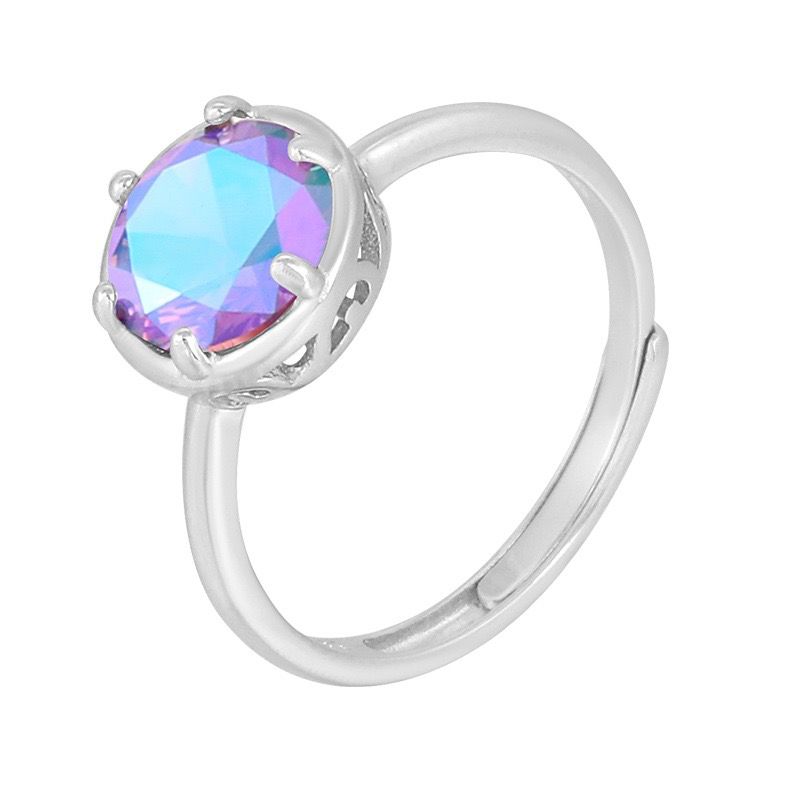 S925 sterling silver gem ring SSG288-SSG303