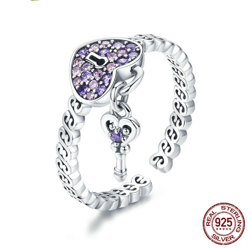 S925 sterling silver gem ring #YSG063-YSG071