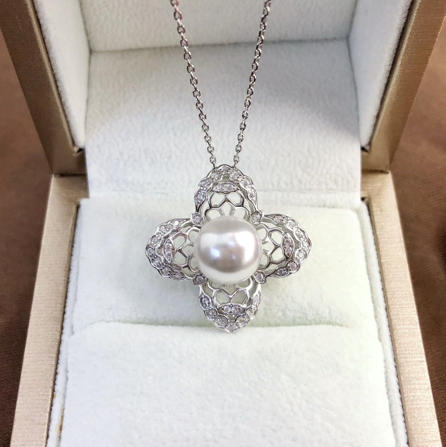 Sterling Silver S925 Pearl pendant Setting SZ028-SZ036