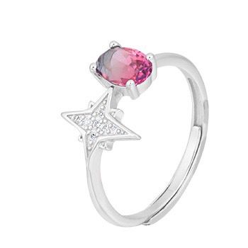 S925 sterling silver gem ring SSG224-SSG238