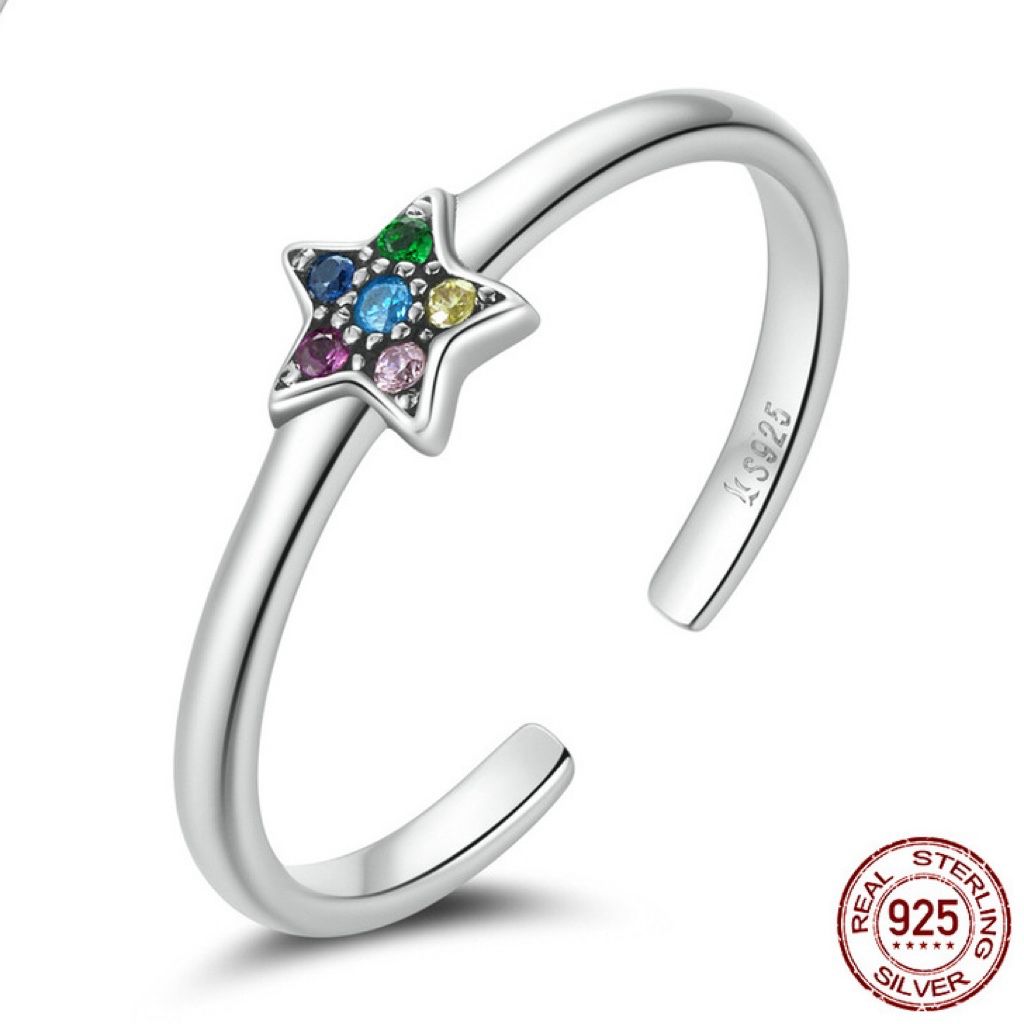 S925 sterling silver gem ring  #YSG001-YSG009