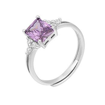 S925 sterling silver gem ring SSG310-SSG315