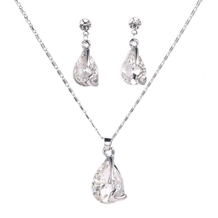 fashion   necklace and earrings set #JS034-JS038