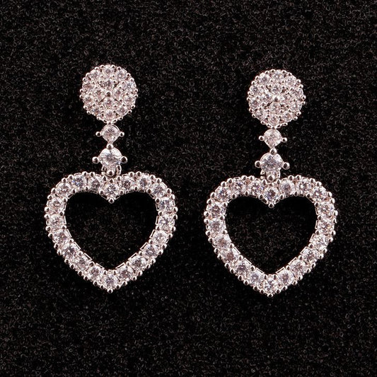 fashion Rhinestone gem earrings #E099