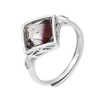 S925 sterling silver gem ring SSG744-SSG756