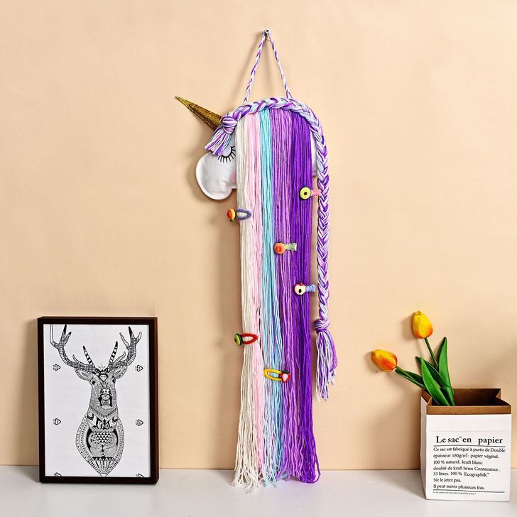 unicorn dreamcatcher   feather cather wall hanging decorations #DC097-DC0100