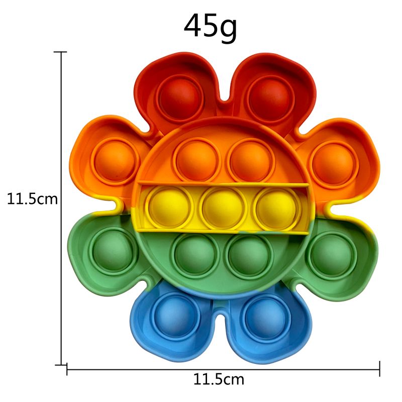 rainbow bubble pops fridge toys