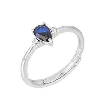 S925 sterling silver gem ring SSG125-SSG133