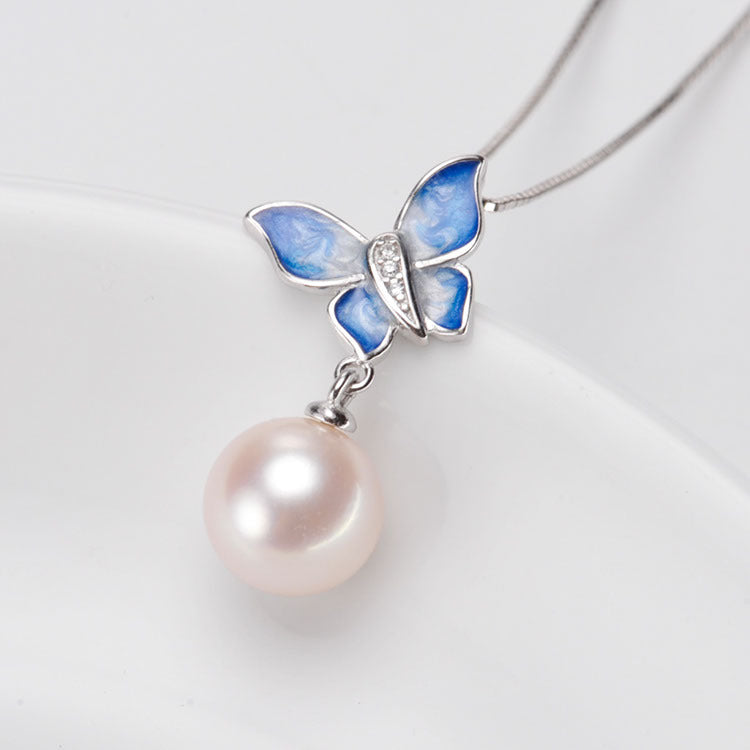 S925 sterling silver pearl pendant setting (default no pearl) wsp037-045