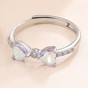 S925 sterling silver gem ring SSG431-SSG439