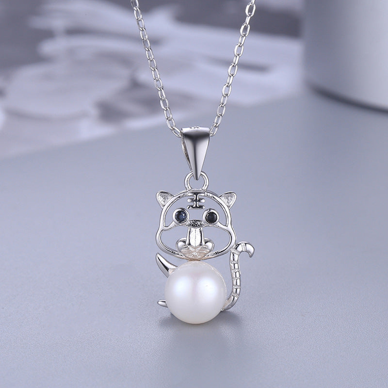 S925 sterling silver pearl pendant setting (default no pearl) wsp109-117