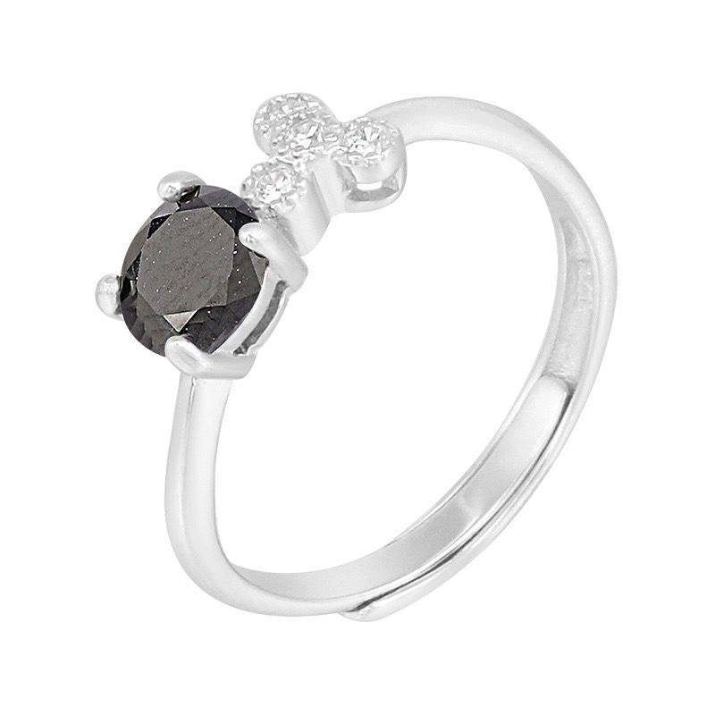 S925 sterling silver gem ring SSG257-SSG270