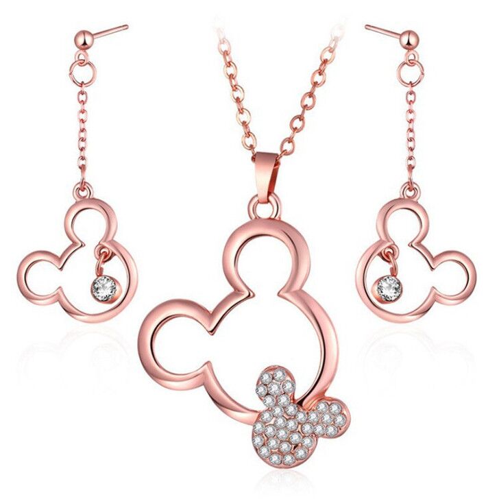 fashion Micky  necklace and earrings set #JS063-JS064